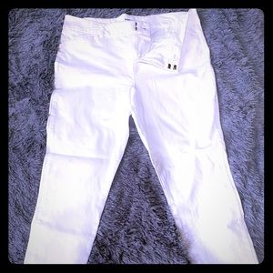 White Capri Dress Pants